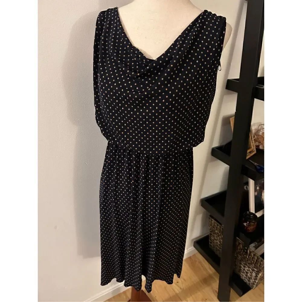 Poke dot dress high and low dress size 4